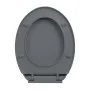 Toilet lid and seat with soft close, oval-shaped, gray. by vidaXL, Toilet and bidet seats - Ref: Foro24-145816, Price: 26,72 ...