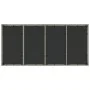 Gartentisch mit Glasoberfläche, graues PE-Rattan, 190x90x75 cm. von vidaXL, Gartentische - Ref: Foro24-368128, Preis: 153,52 ...