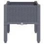 Jardinera con patas PP azul gris 40x40x42 cm by vidaXL, Pots and planters - Ref: Foro24-367886, Price: 34,84 €, Discount: %