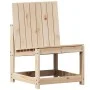 Massiver Gartensessel aus Kiefernholz 50,5x55x77 cm von vidaXL, Modulare Sofas für den Außenbereich - Ref: Foro24-832615, Pre...