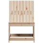 Massiver Gartensessel aus Kiefernholz 50,5x55x77 cm von vidaXL, Modulare Sofas für den Außenbereich - Ref: Foro24-832615, Pre...