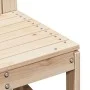 Massiver Gartensessel aus Kiefernholz 50,5x55x77 cm von vidaXL, Modulare Sofas für den Außenbereich - Ref: Foro24-832615, Pre...