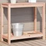 Mesa de plantación y estante madera maciza Douglas 82,5x35x75cm by vidaXL, Pot stands - Ref: Foro24-832390, Price: 65,96 €, D...