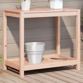 Mesa de plantación y estante madera maciza Douglas 82,5x50x75cm by vidaXL, Pot stands - Ref: Foro24-832400, Price: 56,10 €, D...
