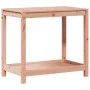 Mesa de plantación y estante madera maciza Douglas 82,5x50x75cm de vidaXL, Soportes para macetas - Ref: Foro24-832400, Precio...