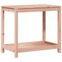 Mesa de plantación y estante madera maciza Douglas 82,5x50x75cm de vidaXL, Soportes para macetas - Ref: Foro24-832400, Precio...