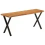 Bank mit massivem Akazienholzrahmen, 105 cm von vidaXL, Banken - Ref: Foro24-372757, Preis: 84,74 €, Rabatt: %