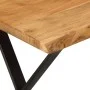 Banco con borde natural madera de acacia maciza 105 cm de vidaXL, Bancos - Ref: Foro24-372757, Precio: 84,74 €, Descuento: %