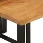 Set de 3 mesas apilables con borde natural madera acacia maciza by vidaXL, Side tables - Ref: Foro24-372760, Price: 116,43 €,...