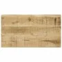 Set de 3 mesas apilables con borde natural madera maciza mango by vidaXL, Side tables - Ref: Foro24-372762, Price: 116,43 €, ...