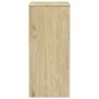 Kommode SAUDA aus massiver Kiefer in Eichenfarbe 76,5x39x91 cm von vidaXL, Schubladen - Ref: Foro24-377595, Preis: 150,84 €, ...
