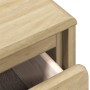 Cajonera SAUDA madera maciza de pino color roble 76,5x39x91 cm by vidaXL, Drawers - Ref: Foro24-377595, Price: 145,54 €, Disc...