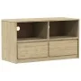 Mueble de TV SAUDA madera maciza pino color roble 99x43x55 cm by vidaXL, TV Furniture - Ref: Foro24-377597, Price: 118,23 €, ...