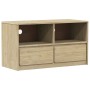 TV-Möbel SAUDA aus massiver Kiefer in Eichenfarbe, 99x43x55 cm. von vidaXL, TV-Möbel - Ref: Foro24-377597, Preis: 120,14 €, R...