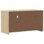 Mueble de TV SAUDA madera maciza pino color roble 99x43x55 cm by vidaXL, TV Furniture - Ref: Foro24-377597, Price: 118,23 €, ...