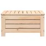 Gartenhocker mit massivem Kiefernholz und Kissen von vidaXL, Modulare Sofas für den Außenbereich - Ref: Foro24-844926, Preis:...