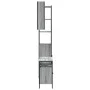 Set de muebles de baño 3 pzas madera contrachapada gris sonoma de vidaXL, Muebles de baño - Ref: Foro24-3214738, Precio: 198,...