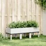 Blumenkasten mit weißen PP-Beinen 120x40x42 cm von vidaXL, Töpfe und Pflanzgefäße - Ref: Foro24-367899, Preis: 64,05 €, Rabat...