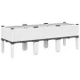 Jardinera con patas PP blanco 120x40x42 cm by vidaXL, Pots and planters - Ref: Foro24-367899, Price: 64,05 €, Discount: %