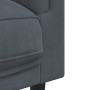 Zweiplätziges Sofa mit dunkelgrauen Samtkissen. von vidaXL, Sofas - Ref: Foro24-372633, Preis: 198,17 €, Rabatt: %