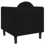 Sessel mit schwarzem Samtkissen von vidaXL, Sofas - Ref: Foro24-372627, Preis: 172,21 €, Rabatt: %