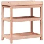 Mesa de plantación con estantes madera Douglas 82,5x45x86,5 cm by vidaXL, Pot stands - Ref: Foro24-832435, Price: 104,76 €, D...