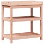 Mesa de plantación con estantes madera Douglas 82,5x45x86,5 cm by vidaXL, Pot stands - Ref: Foro24-832435, Price: 109,35 €, D...