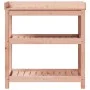 Mesa de plantación con estantes madera Douglas 82,5x45x86,5 cm by vidaXL, Pot stands - Ref: Foro24-832435, Price: 104,76 €, D...