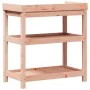 Mesa de plantación con estantes madera Douglas 82,5x45x86,5 cm by vidaXL, Pot stands - Ref: Foro24-832435, Price: 104,76 €, D...