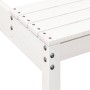 Picknicktisch aus massivem weißem Kiefernholz 110x134x75 cm von vidaXL, Gartentische - Ref: Foro24-832558, Preis: 103,19 €, R...