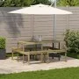 Mesa de pícnic madera pino impregnada 160x134x75 cm by vidaXL, Garden tables - Ref: Foro24-832566, Price: 132,46 €, Discount: %