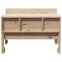 Massivholz-Picknicktisch für Kinder aus Kiefer 88x122x58 cm von vidaXL, Gartentische - Ref: Foro24-832601, Preis: 125,46 €, R...