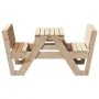 Mesa de pícnic para niños madera maciza de pino 88x122x58 cm de vidaXL, Mesas de jardín - Ref: Foro24-832601, Precio: 105,58 ...