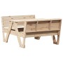 Massivholz-Picknicktisch für Kinder aus Kiefer 88x122x58 cm von vidaXL, Gartentische - Ref: Foro24-832601, Preis: 125,46 €, R...