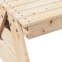 Massivholz-Picknicktisch für Kinder aus Kiefer 88x122x58 cm von vidaXL, Gartentische - Ref: Foro24-832601, Preis: 125,46 €, R...