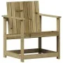 Silla de jardín madera de pino impregnada 62x56x77 cm de vidaXL, Sofás modulares de exterior - Ref: Foro24-832629, Precio: 66...