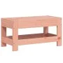 Massiver Gartenhocker aus Douglasien-Tannenholz 62x30x32 cm von vidaXL, Modulare Sofas für den Außenbereich - Ref: Foro24-844...