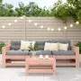 Massiver Gartenhocker aus Douglasien-Tannenholz 62x30x32 cm von vidaXL, Modulare Sofas für den Außenbereich - Ref: Foro24-844...