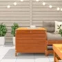 Gartenhocker aus Kiefernholz, braun gewachst, 62x63,5x53,5 cm. von vidaXL, Modulare Sofas für den Außenbereich - Ref: Foro24-...