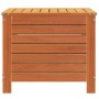 Gartenhocker aus Kiefernholz, braun gewachst, 62x63,5x53,5 cm. von vidaXL, Modulare Sofas für den Außenbereich - Ref: Foro24-...
