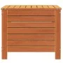 Gartenhocker aus Kiefernholz, braun gewachst, 62x63,5x53,5 cm. von vidaXL, Modulare Sofas für den Außenbereich - Ref: Foro24-...
