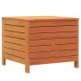 Taburete de jardín madera de pino marrón cera 62x63,5x53,5 cm by vidaXL, Modular outdoor sofas - Ref: Foro24-844905, Price: 8...