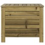 Gartenhocker aus imprägniertem Kiefernholz 62x63,5x53,5 cm von vidaXL, Modulare Sofas für den Außenbereich - Ref: Foro24-8449...