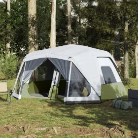 Familienladen mit LED für 10 Personen, schnell zu öffnen, in hellblau. von vidaXL, Zelte - Ref: Foro24-94301, Preis: 288,92 €...