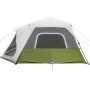 Tienda familiar con LED 10 personas apertura rápida azul claro by vidaXL, tents - Ref: Foro24-94301, Price: 288,92 €, Discoun...