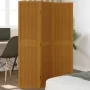 Biombo separador de 3 paneles madera maciza paulownia marrón by vidaXL, Room dividers - Ref: Foro24-358813, Price: 83,22 €, D...
