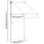 Ein ausziehbares Markisentuch aus anthrazitgrauem Stoff und Stahl, 100x150 cm. von vidaXL, Markisen - Ref: Foro24-368736, Pre...