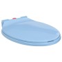 Toilet seat with soft close quick release oval blue by vidaXL, Toilet and bidet seats - Ref: Foro24-145823, Price: 32,29 €, D...