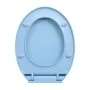 Toilet seat with soft close quick release oval blue by vidaXL, Toilet and bidet seats - Ref: Foro24-145823, Price: 31,52 €, D...