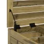 Gartenhocker mit Kissen aus imprägniertem Kiefernholz von vidaXL, Modulare Sofas für den Außenbereich - Ref: Foro24-844930, P...